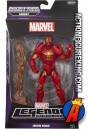 A packaged sample of this Guardians of the Galaxy Marvel Legends Infinite Series Iron Man figure.