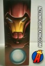 Side artwork from the packaging of this Marvel Select 7-inch Ultimate Iron Man action figure.