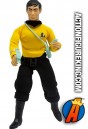 Fully articulated STAR TREK LT. SULU 8-INCH ACTION FIGURE from MEGO circa 2018.