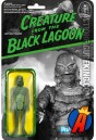 Full view of this ReAction retro-style the Creature from the Black Lagoon action figure.