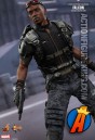 The Hot Toys Falcon 12-inch scale figure comes clad in the army style uniform worn by Mackie in the Winter Soldier film.