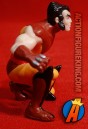 Sideview of this 1990 PVC Wolverine figure.