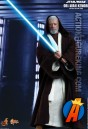 Hot Toys sixth-scale Ben Obi Wan Kenobi action figure with cloth outfit.