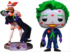 Bombshell Funko Pop Joker with kisses