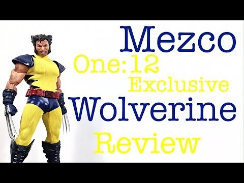 Mezco Toyz Con Exclusive One: 12 Collective Marvel (Tiger Stripe) WOLVERINE Action Figure Review