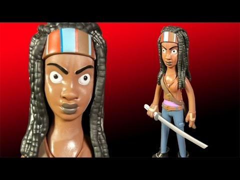 The Walking Dead Michonne Vinyl Idolz Figure Review