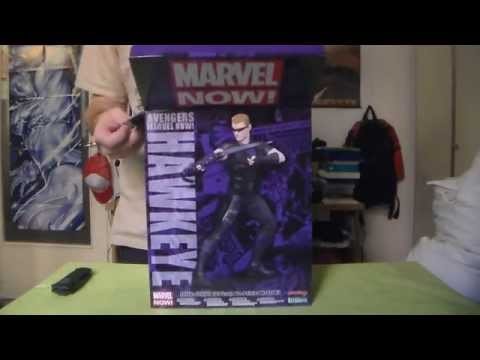 Unboxing HawkEye Kotobukiya ArtFX+ Marvel Now Statue ITA HD