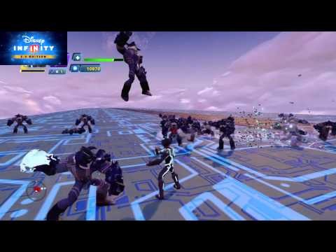 Disney Infinity 3.0 Sam Flynn Gameplay