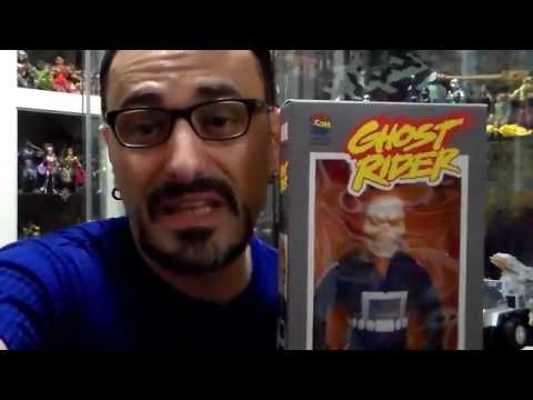Review of GHOST RIDER MARVEL RETRO SOFUBI COLLECTION from MEDI COM TOY  Plasticjunky