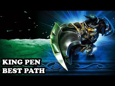 Skylanders Imaginators - King Pen - Penguin Combos Path - BEST PATH - GAMEPLAY