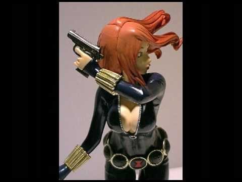 MARVEL BLACK WIDOW BISHOUJO STATUE FROM KOTOBUKIYA!