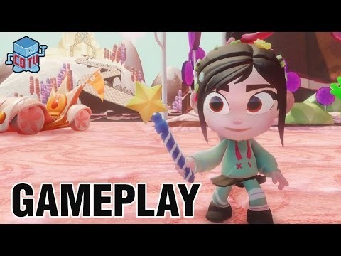 Disney Infinity Vanellope Gameplay Commentary