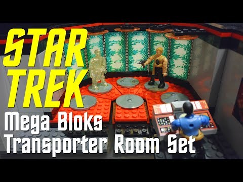 Unboxing &amp; Assembly - Star Trek Transporter Room by Mega Bloks