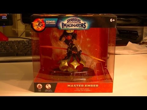 SKYLANDERS IMAGINATORS MASTER EMBER UNBOXING