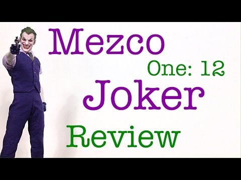 Mezco Toyz One: 12 Collective THE JOKER Action Figure Review Toy Review