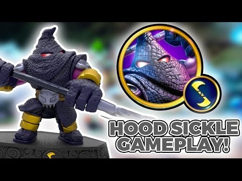 EXCLUSIVE HANDS ON HOOD SICKLE GAMEPLAY! Attacks And Sky Chi Shown! Skylanders Imaginators