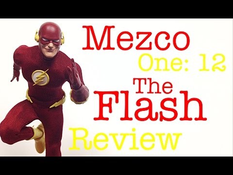 Mezco Toyz One: 12 Collective Barry Allen &amp; Wally West THE FLASH Action Figure Review Toy Review