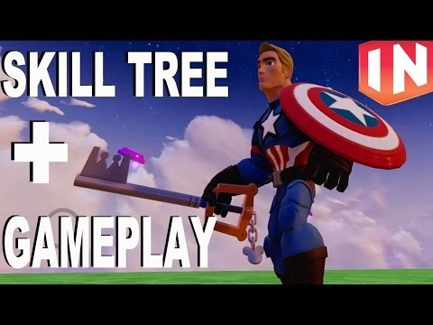 Disney Infinity 3.0 captain america the first avenger gameplay