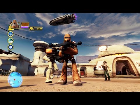 Disney Infinity 3.0 Star Wars - Chewbacca Gameplay