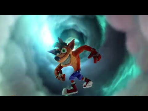 8 Minutes of Crash Bandicoot in Skylanders Gameplay