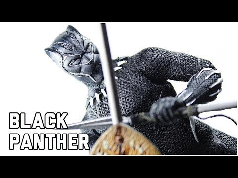 MEZCO One: 12 Collective Black Panther Action Figure Review Marvel