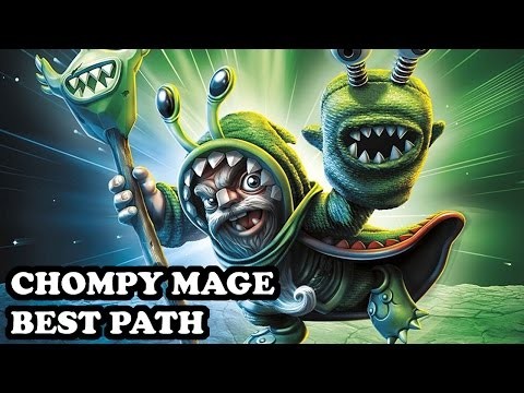 Skylanders Imaginators - Chompy Mage - The Champ Of Chomp! Path - BEST PATH - GAMEPLAY
