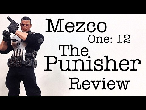 Mezco Toyz One: 12 Collective THE PUNISHER Action Figure Review FRANK CASTLE Toy Review