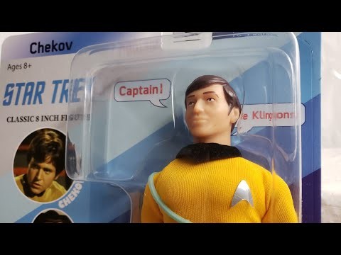2018 MEGO STAR TREK 8-inch scale CHEKOV action figure review