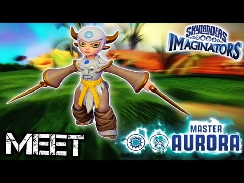 Skylanders Imaginators - Meet Master Aurora w/ Gameplay !!!!