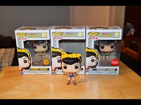 DC Comics BOMBSHELL WONDER WOMAN Funko Pop Collection! Chase, Michael's Exclusive!