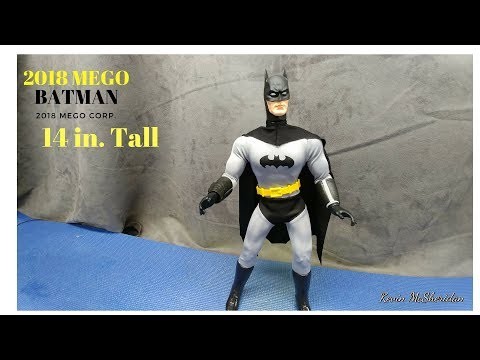2018 DC COMICS Mego 14-inch BATMAN Action Figure Review