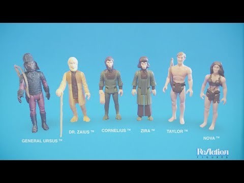 Planet of the Apes ReAction toy commercial