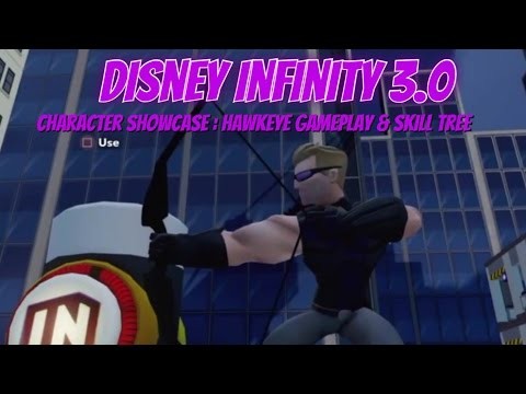 DISNEY INFINITY 3.0 CHARACTER SHOWCASE: Hawkeye Gameplay &amp; Skill Tree