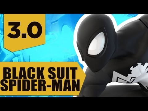 Disney Infinity 3.0: Black Suit Spider-Man Gameplay and Skills