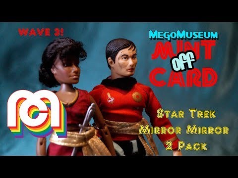 Limited Edition Mego Stra Trek 2018 Sulu and Uhura Two Pack