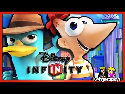 Disney Infinity - Agent P &amp; Phineas Gameplay