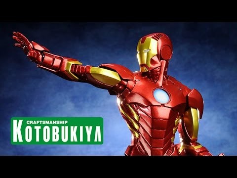 Iron Man ARTFX+ 1/10 - prezentacja figurki od Kotobukiya