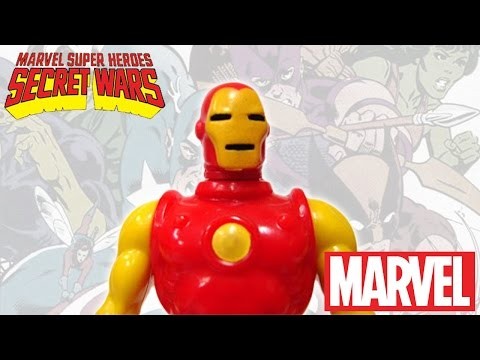 MATTEL MARVEL SUPER HEROES SECRET WARS - IRON MAN (eng) ACTION FIGURE REVIEW
