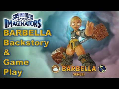 Skylanders Imaginators -  BARBELLA Backstory &amp; Gameplay