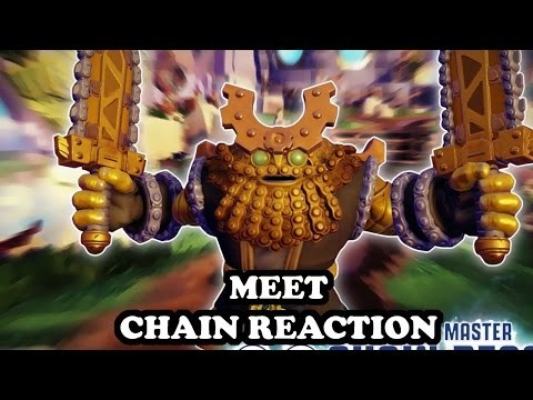 Skylanders Imaginators - Meet Chain Reaction GAMEPLAY - TRAILER