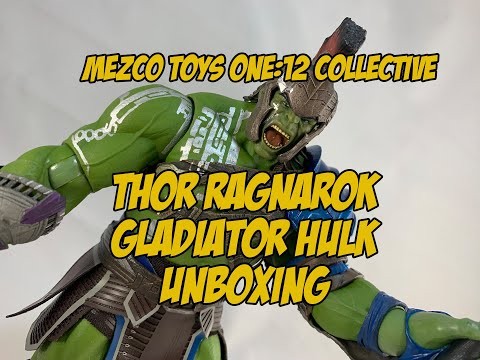 Mezco Gladiator Hulk - Thor Ragnarok One:12 collecting unboxing