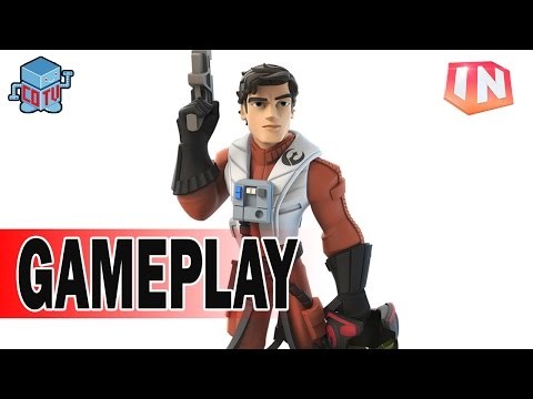 Disney Infinity 3 Poe Dameron Gameplay The Force Awakens Playset Part 3