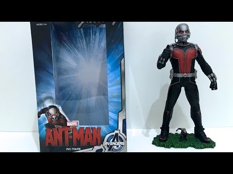 UNBOXING ANT-MAN Movie Marvel Gallery Figure - Diamond Select Statue