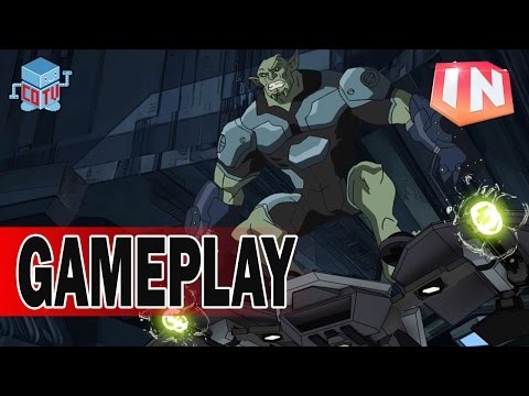 Green Goblin GLIDER Gameplay Disney Infinity 2.0