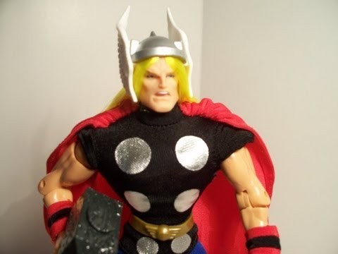 MARVEL COMICS FAMOUS COVERS THOR FIRST APPEARANCE ACTION FIGURE TOY REVIEW