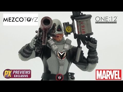 Mezco PX Exclusive X-Force Deadpool Figure review