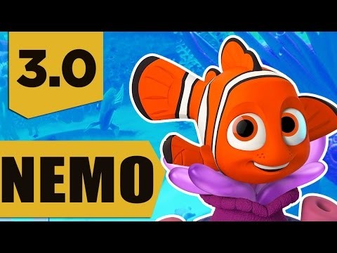 Disney Infinity 3.0: Nemo (Finding Dory) Gameplay and Skills