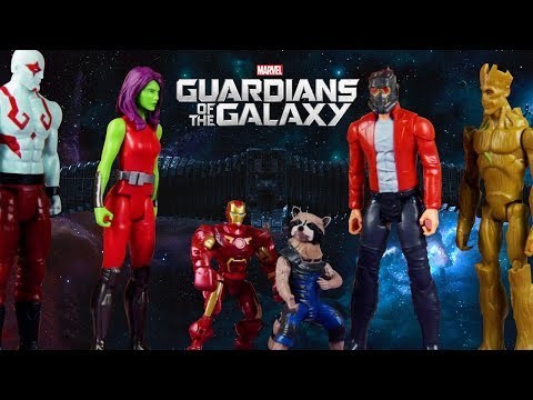 Marvel GUARDIANS OF THE GALAXY Titan Hero Series 6-Pack Action Figures Set  | SuperKidsToys