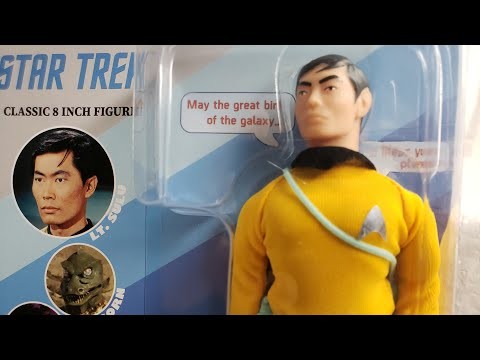 2018 MEGO STAR TREK 8-inch scale LT. SULU FIGURE Review