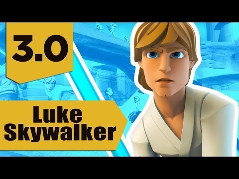 Disney Infinity 3.0: Luke Skywalker Gameplay and Skills